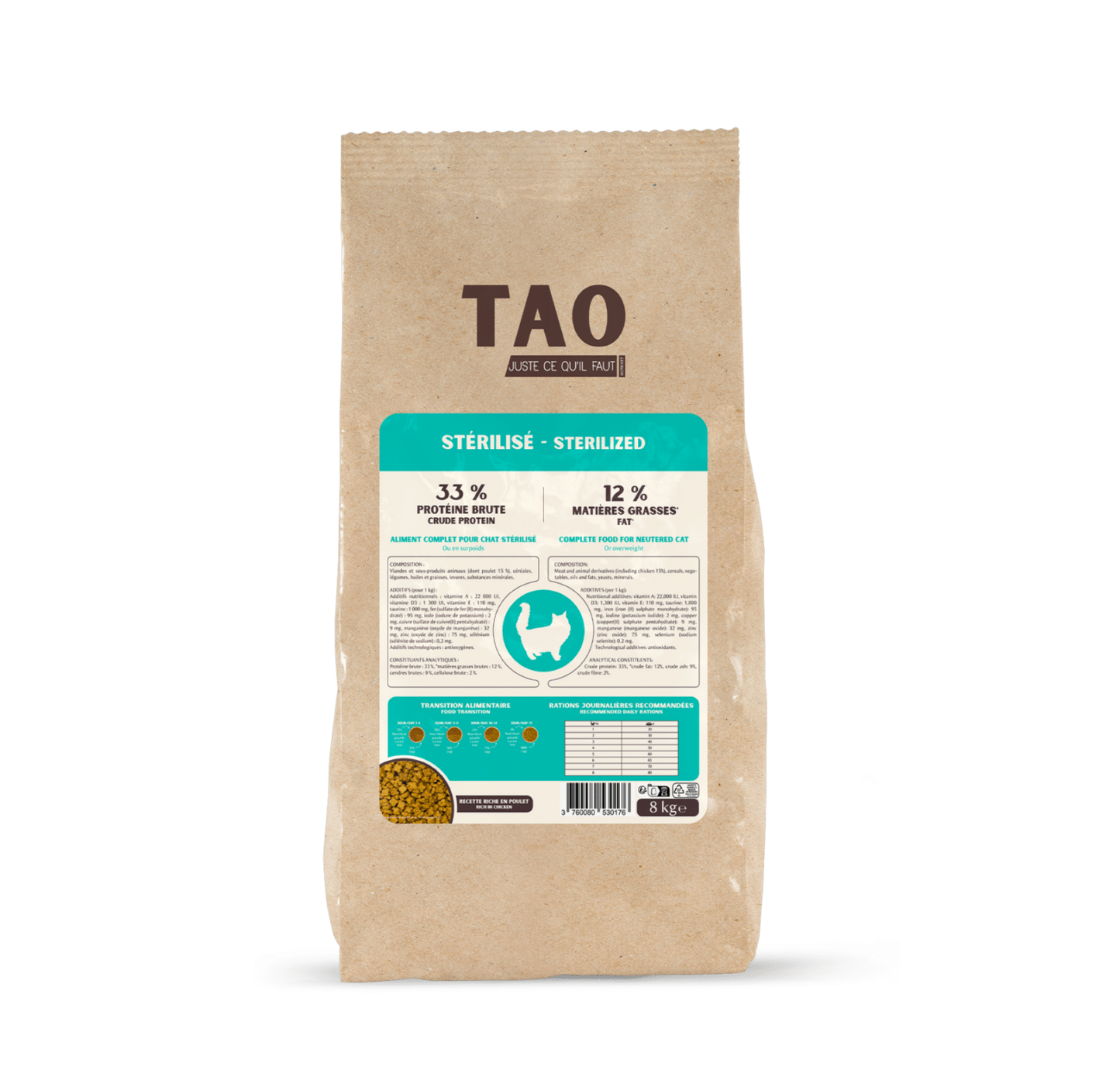 Tao Sterilized Cat (8KG)