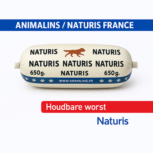 Naturis Boudins de Conservation Naturis POULET/BOEUF – Viande fraîche cuite à la vapeur