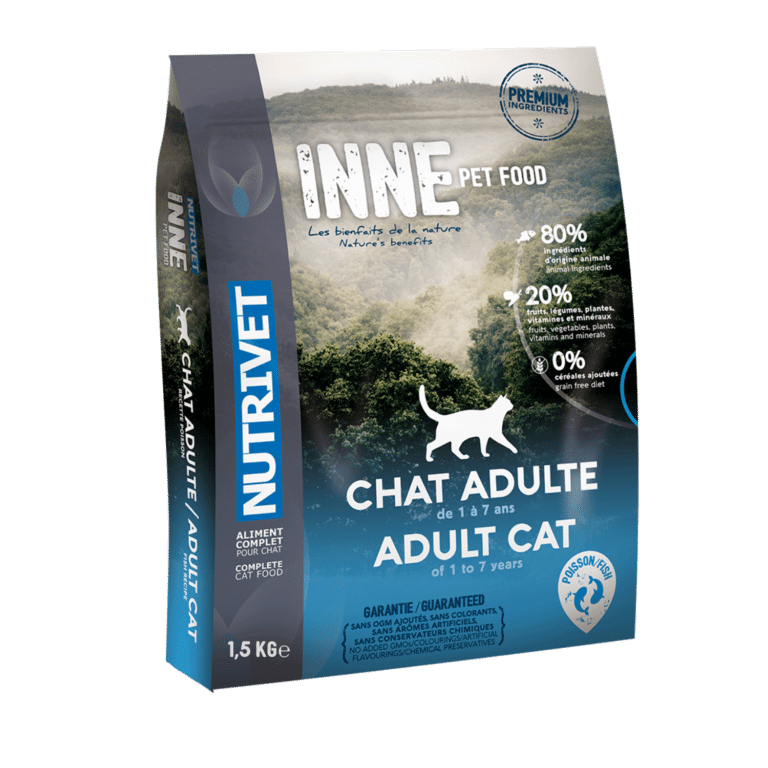 INNE Cat – Adult Cat with Fish 
