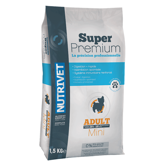 Nutrivet Super Premium adult dog mini 