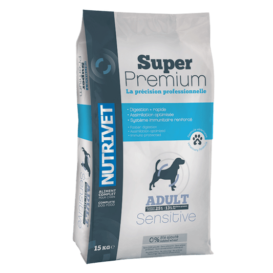 Nutrivet Super Premium adult sensitive dog 