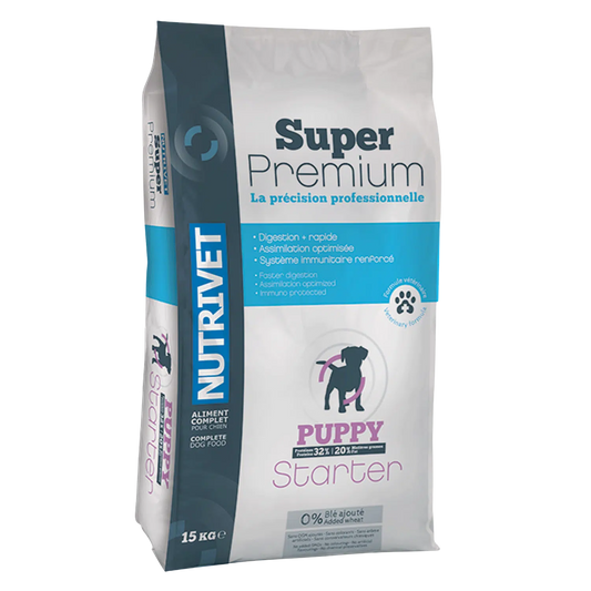 Nutrivet Super Premium Dog Starter / Growth 